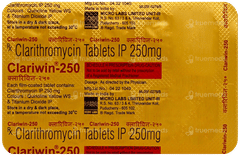 Clariwin 250 Tablet 10 Clariwin 250 Tablet 10